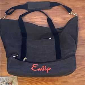 Lo and Sons travel bag with Emily monogram